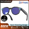 2026 New 4K HD AI Smart Glasses Men 800W Pixel Camera Bluetooth Call 4GB WIFI Transmission Voice Assistant Smart Glasses Women