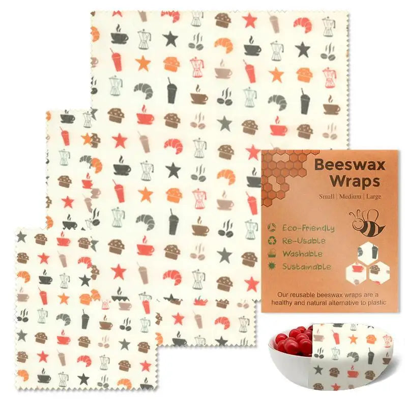 Beeswax Food Wrap – Reusable Cotton Preservation Cloth
