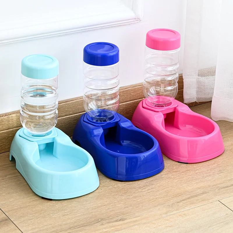 500ml Automatic Pet Water & Food Dispenser for Dogs and Cats