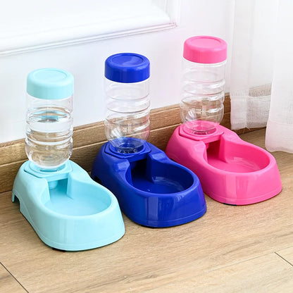 500ml Automatic Pet Water & Food Dispenser for Dogs and Cats