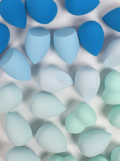 25-Pack Makeup Sponges for Foundation Cream & Powder – Multi-Colour Beauty Blenders