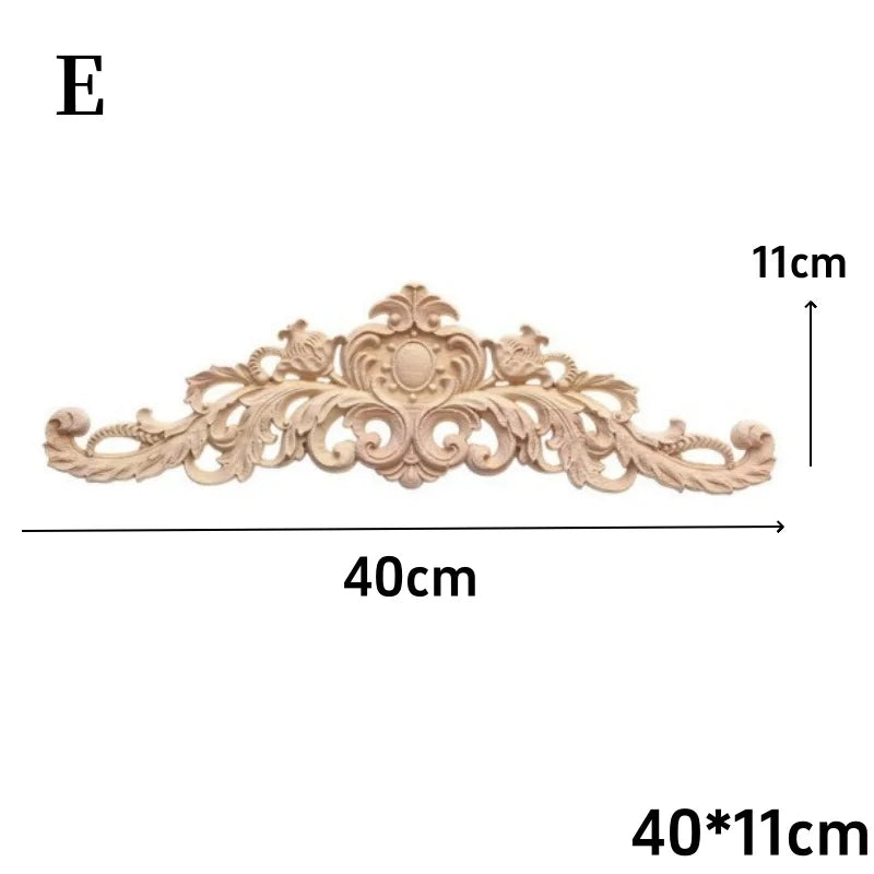 Decorative Wooden Appliques & Onlays for Furniture, Walls & Doors – DIY Wood Corner Frames