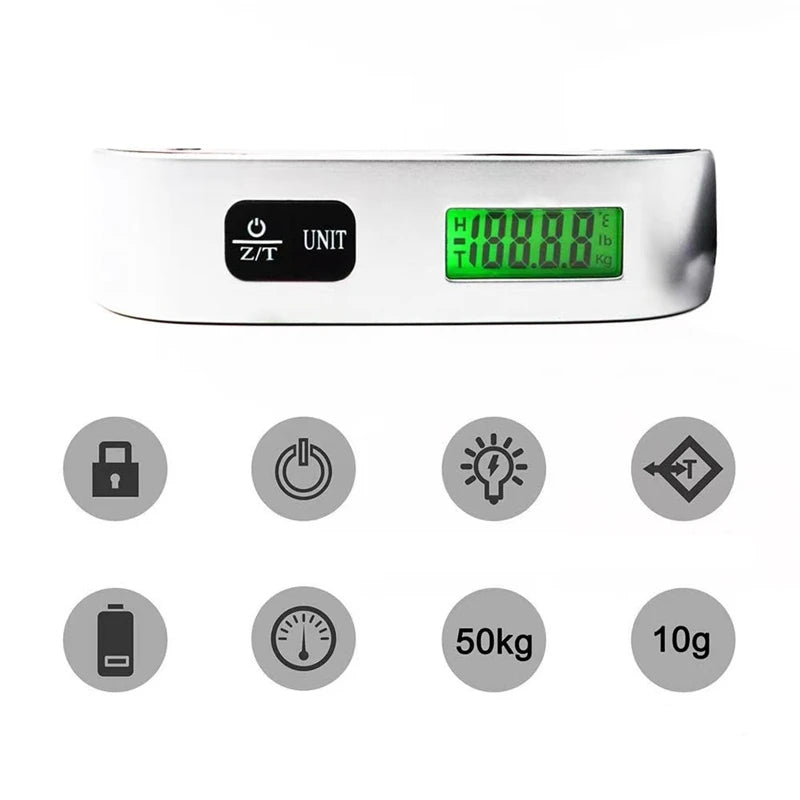 Digital Portable Luggage Scale with LCD Display