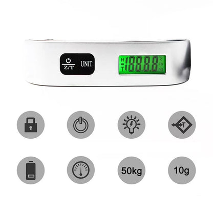 Digital Portable Luggage Scale with LCD Display