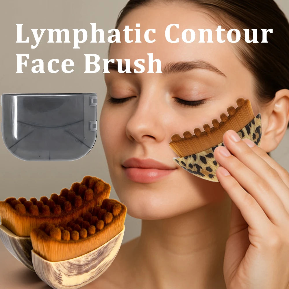 Lymphatic Drainage Face Brush – Facial Sculpting Massage Tool