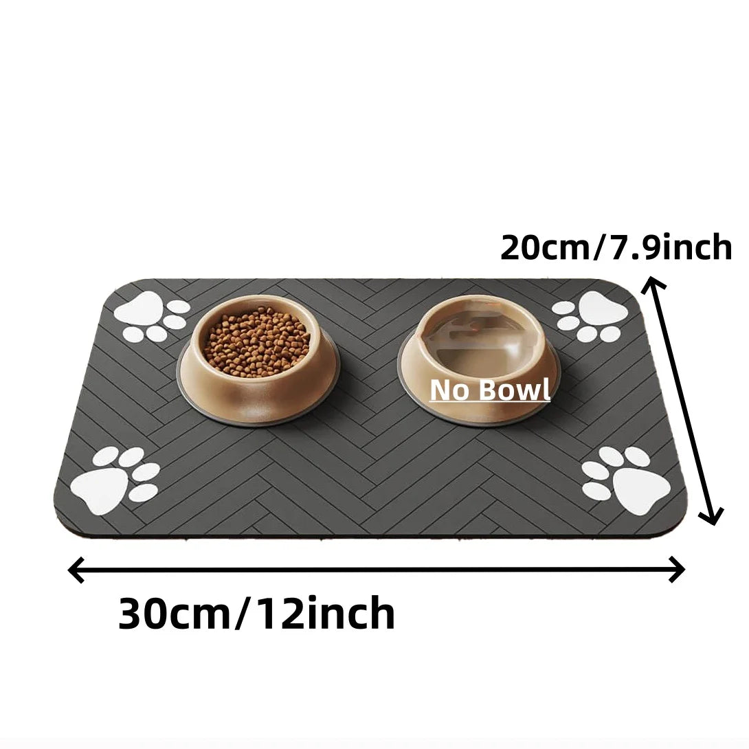 Waterproof Non-Slip Pet Feeding Mat for Dogs & Cat