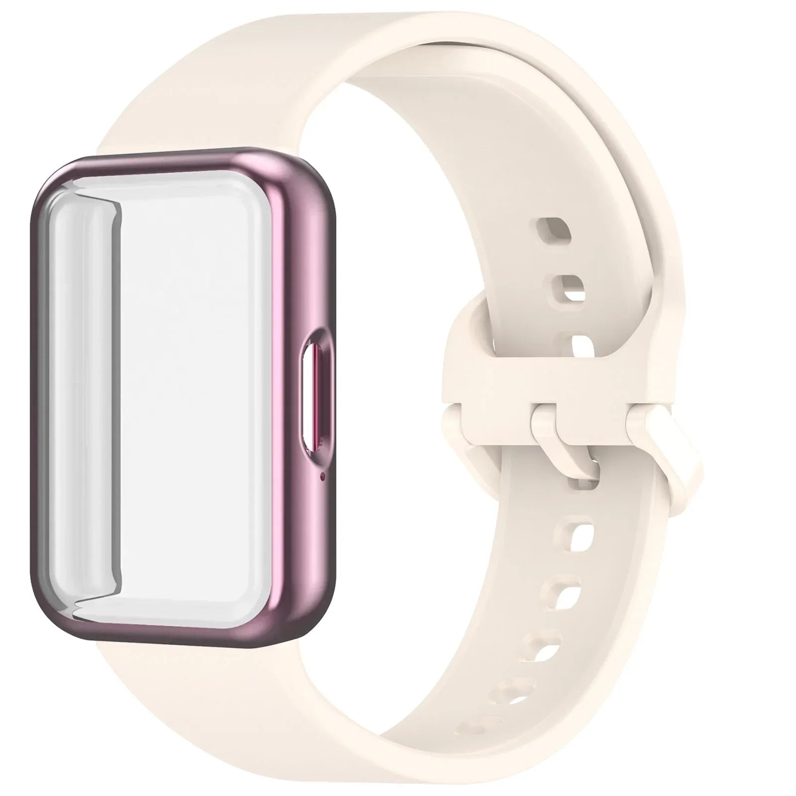 Samsung Galaxy Fit 3 Strap & Case – Silicone Band Cover Kit