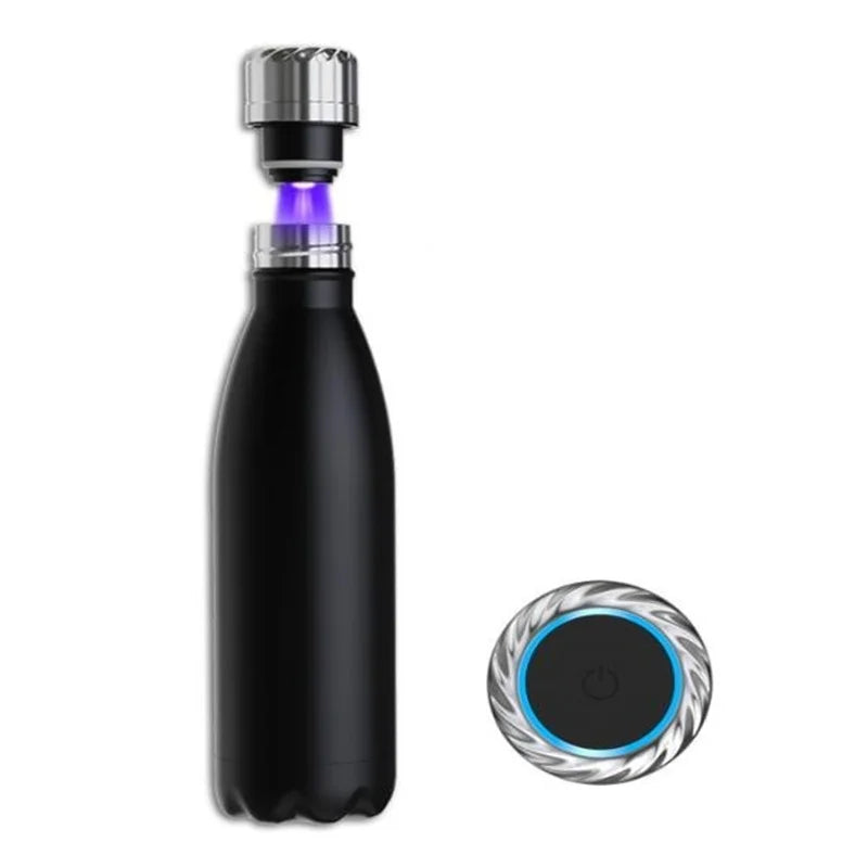 Smart UV Water Bottle – Self Cleaning Digital Thermos with Reminder