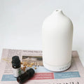 Ceramic Aroma Diffuser – Ultrasonic Humidifier with Timer & Night Light