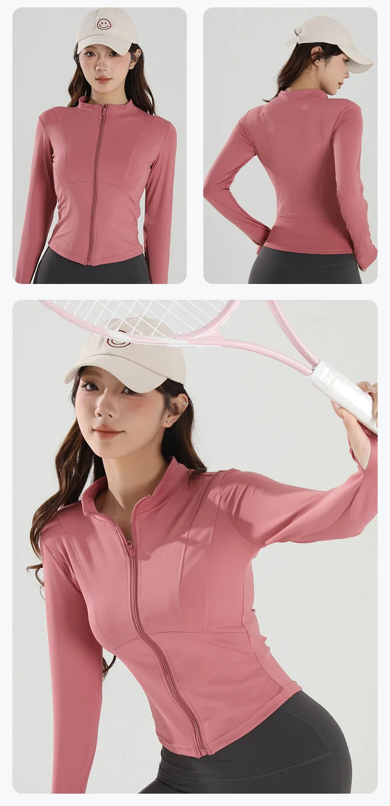 New Yoga Jacket for Women Autumn and Winter Professional Sports Jogging and Cycling Clothes Long-sleeved Fitness Clothes Shirts