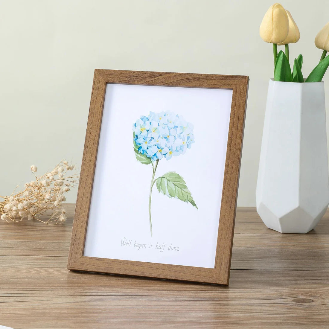 Wooden Photo Frame – Wall Hanging Picture Frame Stand for Photos