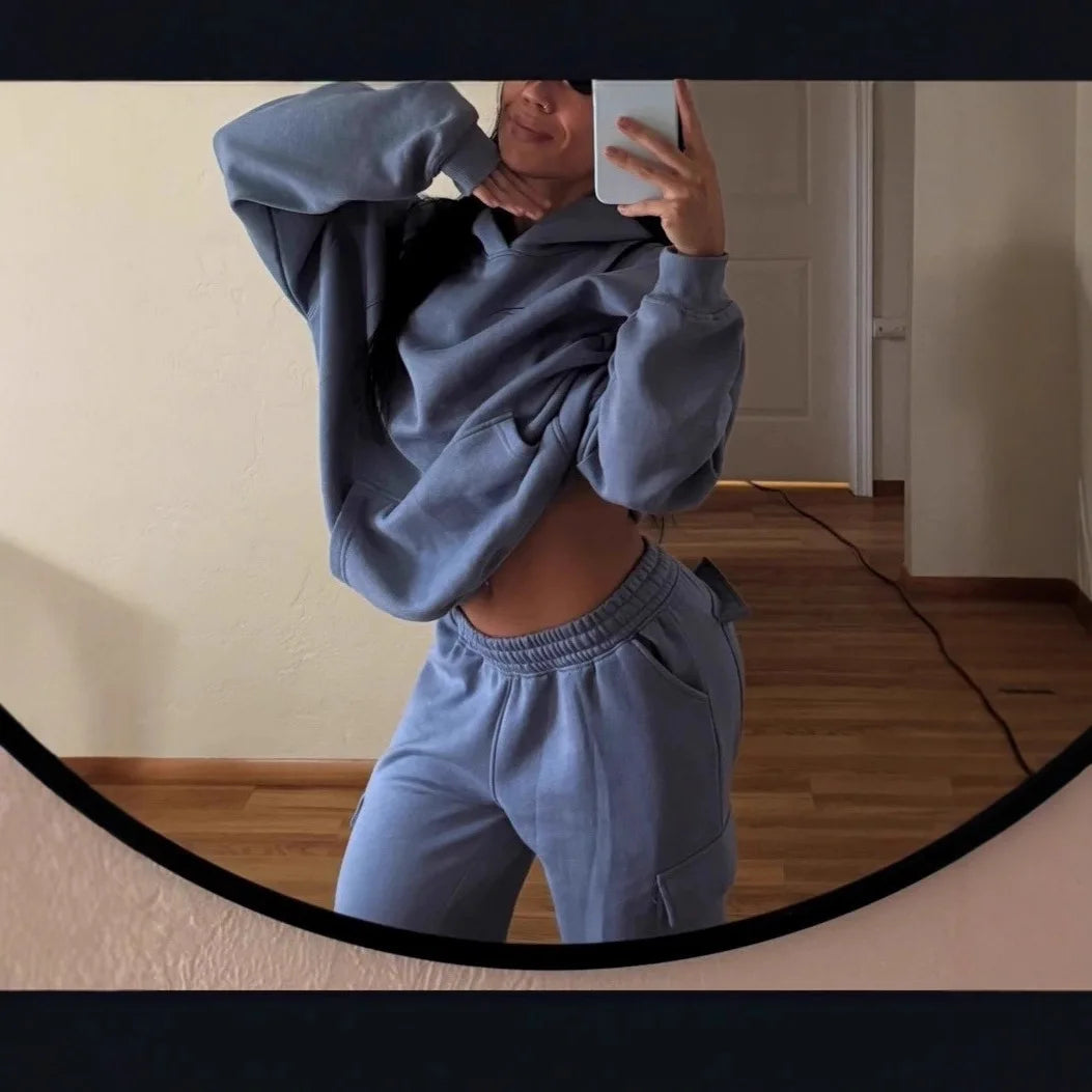 Pantalon Femme Spring Summer Pocket Versatile Commuting Casual Personality Trousers Women's Straight Casual Solid Color Trousers