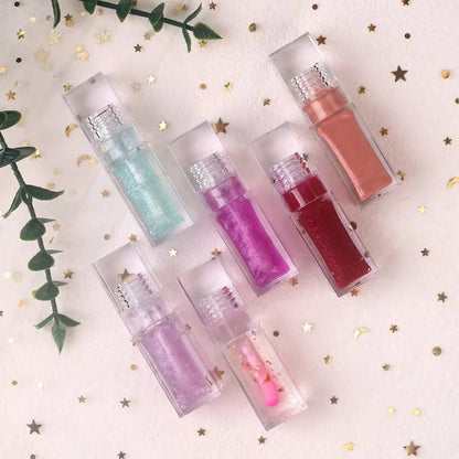 Hydrating Plumping Lip Gloss – Clear & Tinted, Long-Lasting & Waterproof