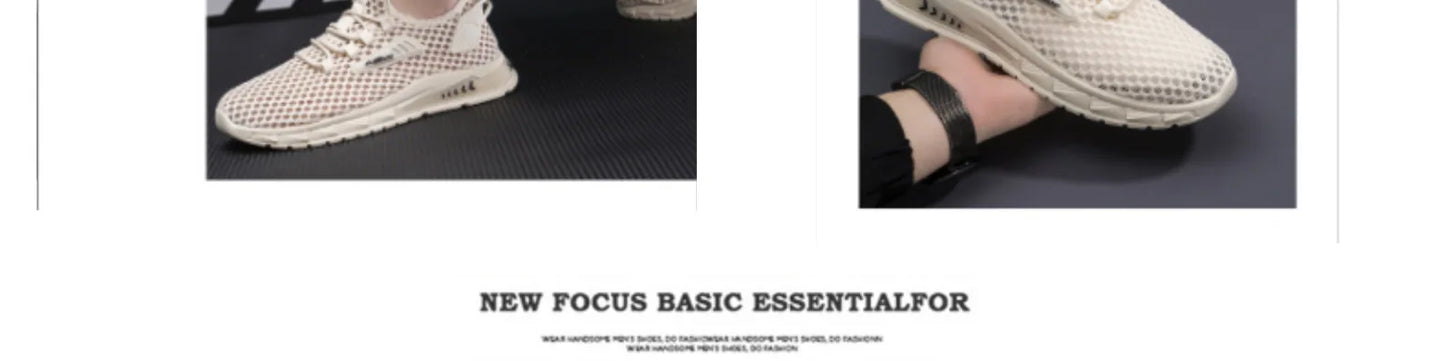 Men’s Breathable Mesh Sports Shoes