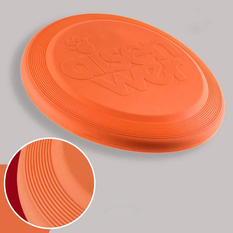 Silicone Dog Flying Disc – Soft Non Slip Training Frisbee Toy