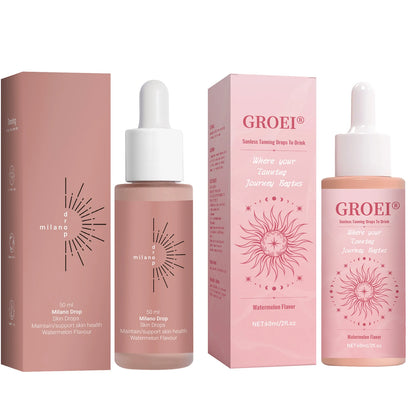 Natural Self Tanner for Face & Body – Sun-Free Liquid Bronze Glow