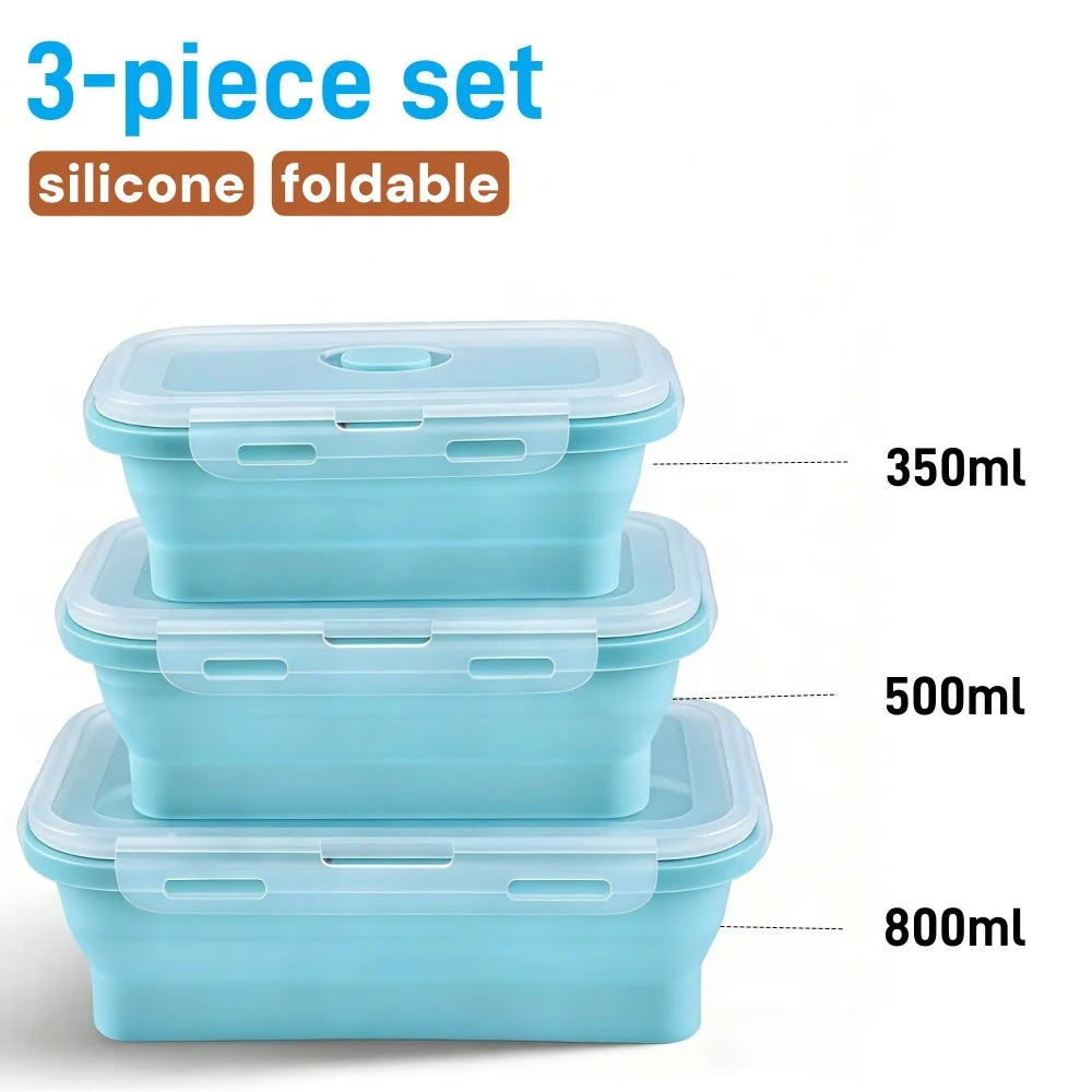 2 Tier Bento Lunch Box with Cutlery – Microwave Safe Food Container