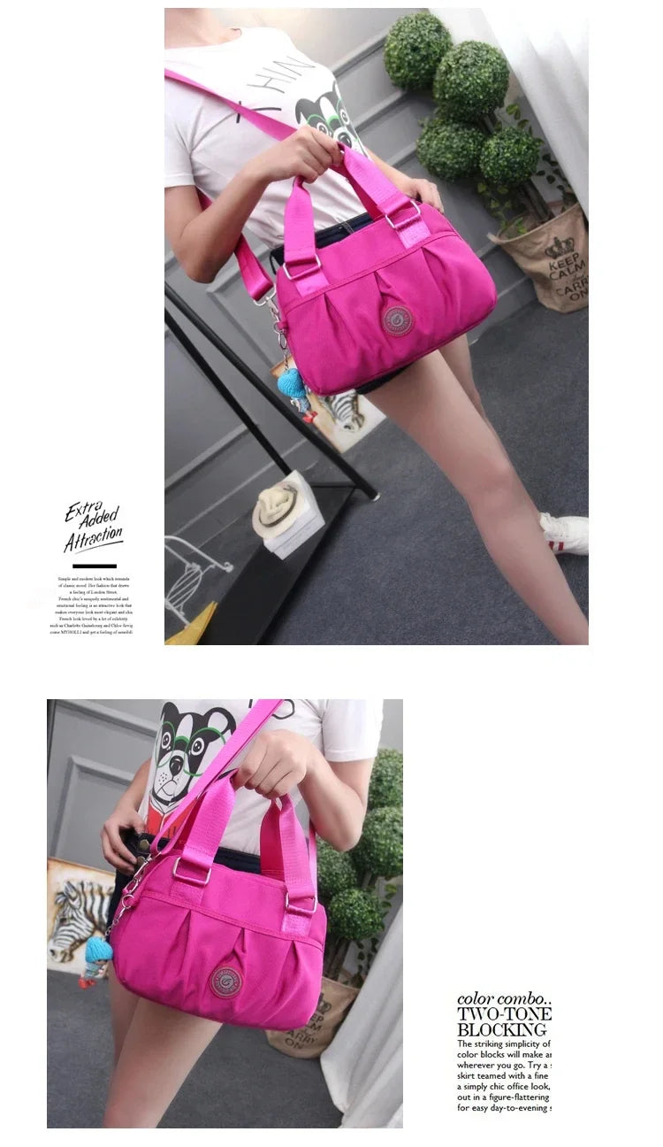 Women Handbags Casual Nylon Cross Body Messenger Shoulder Bags Women Totes Crossbody Ladies Hobos Dames Schoudertas