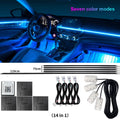 RGB Car Ambient Lights Kit – 64 Color Bluetooth LED Strip Set
