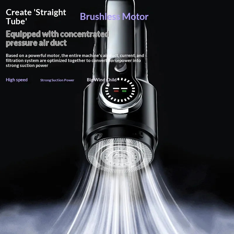 Wireless Car Vacuum Cleaner – Portable High Suction Handheld Vacuum