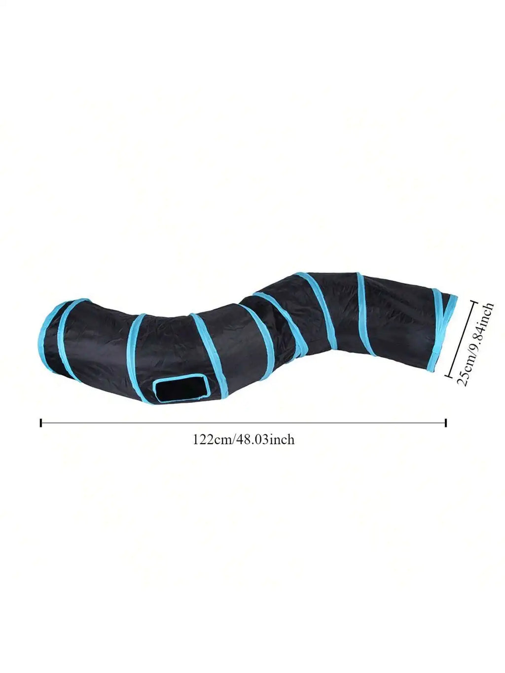 Cat Tunnel Toy – Interactive Peek Hole Tube for Indoor Cats