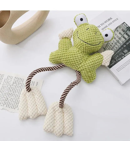 Interactive Plush Chew Toy for Dogs & Cats