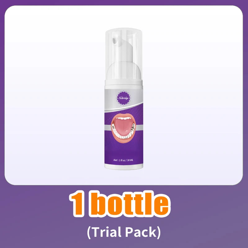 Anti-Cavity Foam Toothpaste Mousse for Tooth Decay Prevention & Deep Dental Cleaning