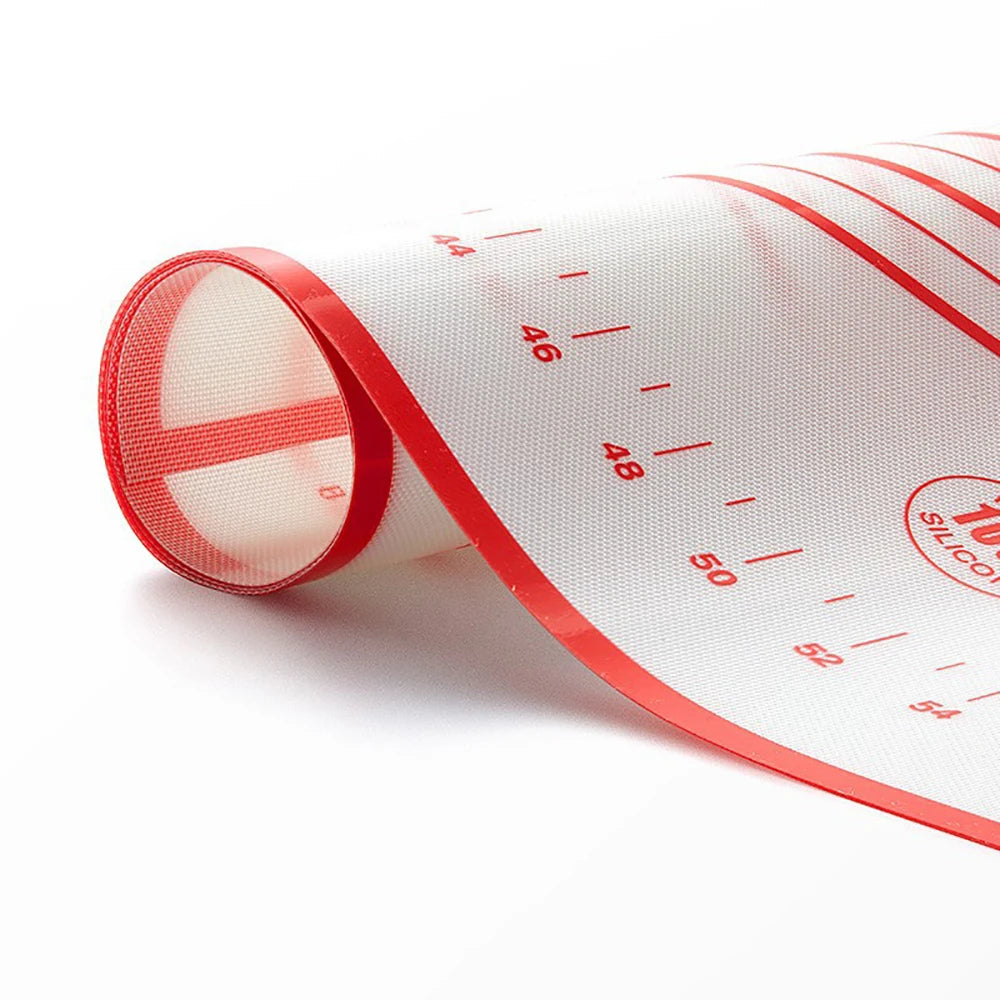 Silicone Kneading Mat – Non Stick Pastry Rolling Pad for Dough & Pizza