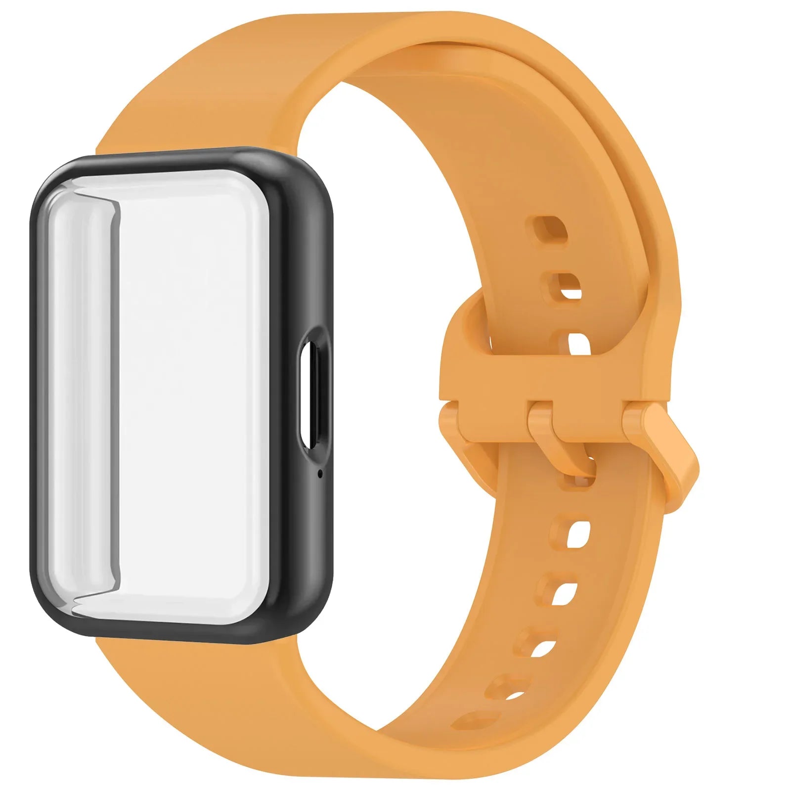 Samsung Galaxy Fit 3 Strap & Case – Silicone Band Cover Kit