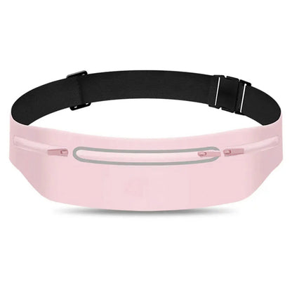 Waterproof Running Waist Pack with Adjustable Belt – Slim Phone Pouch for Men & Women