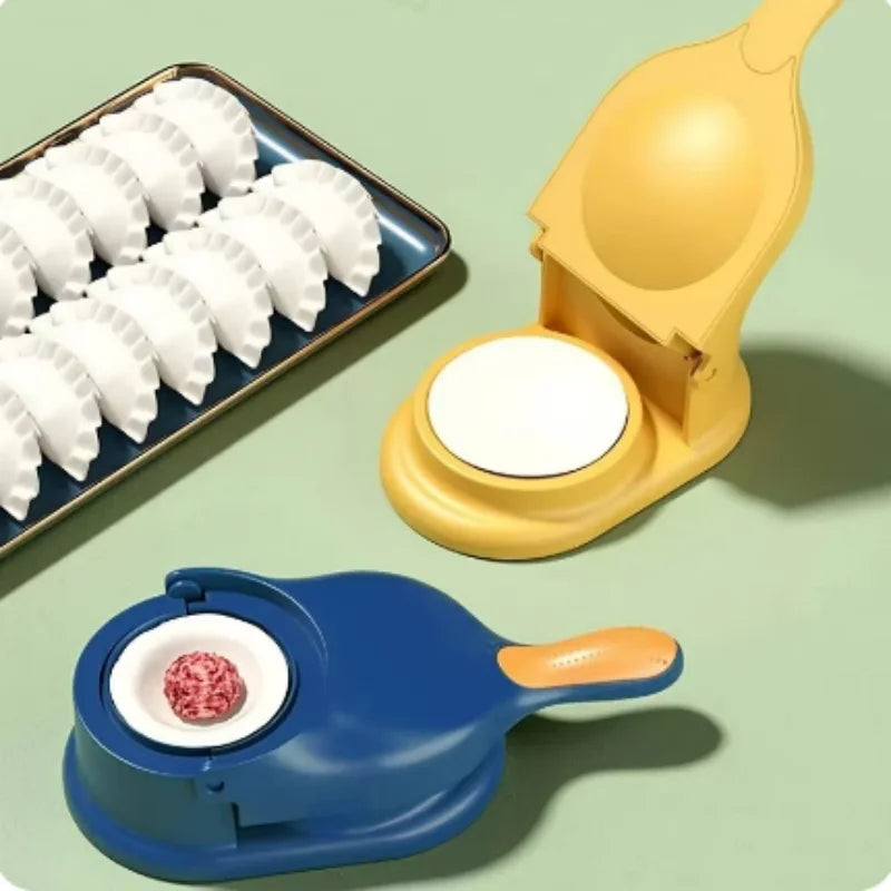 2 In 1 Dumpling Maker Machine – DIY Dumpling Skin Mould Kitchen Tool
