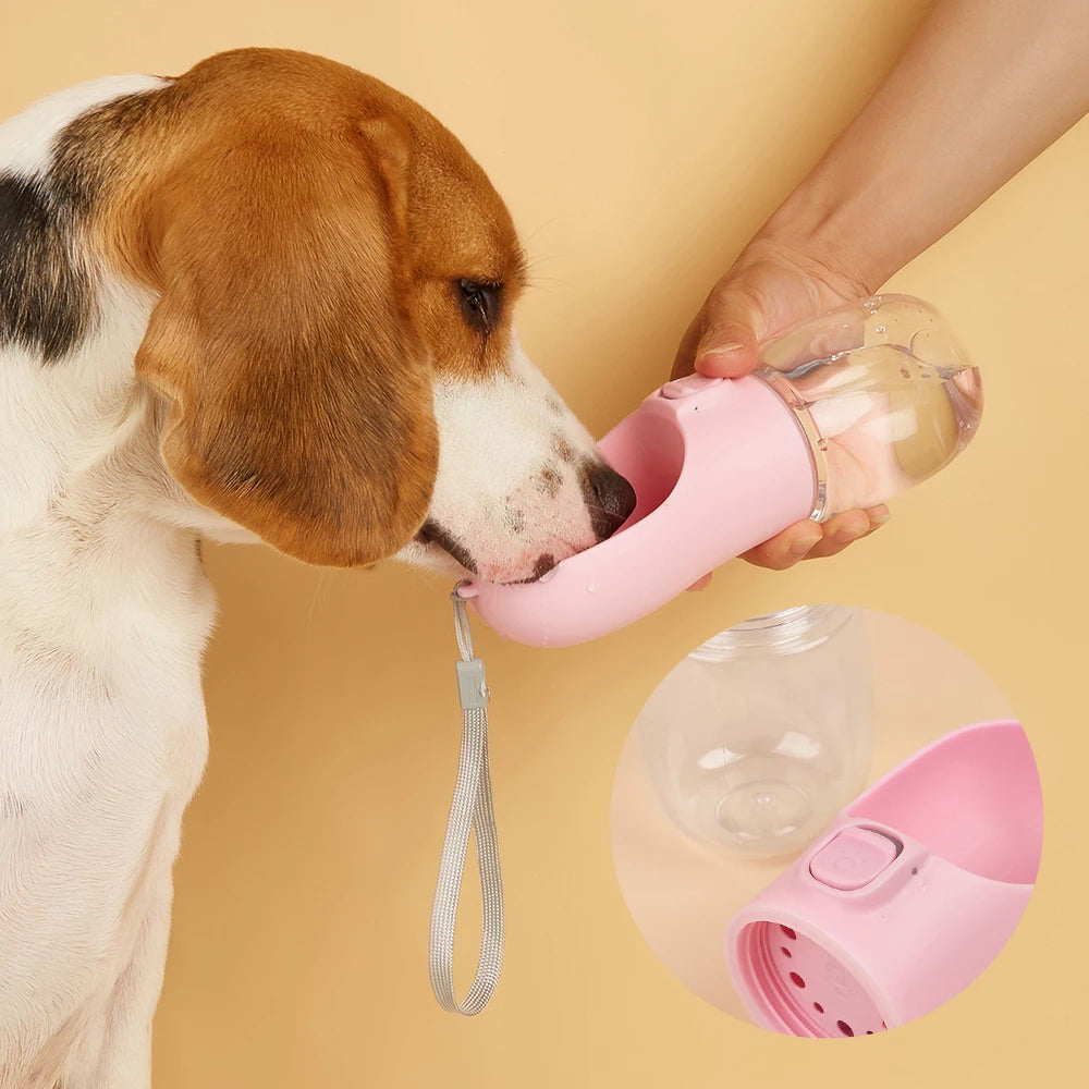 Portable Dog Water Bottle – Leakproof Travel Pet Water Feeder