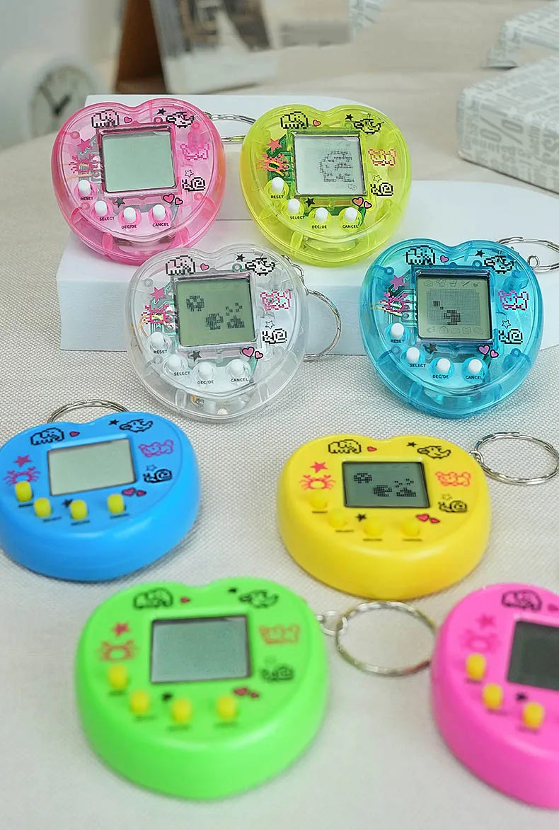 Virtual Pet Handheld Game – 168 Digital Animals, Pocket Console for Kids & Adults