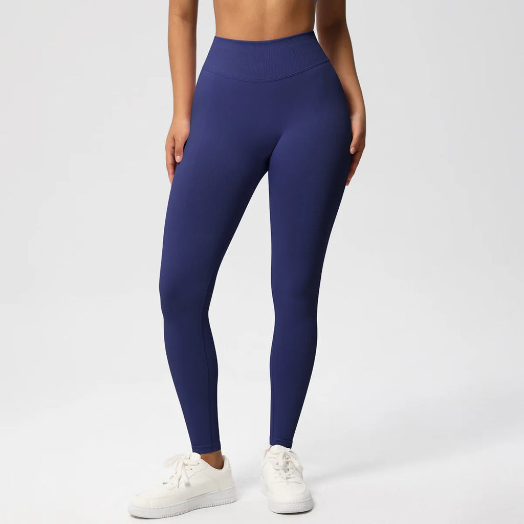 Seamless Fitness Pants Women's High Waist Yoga Leggings  High Stretchy Butt Lifting Breathable Sports Tights Women Gym Leggings