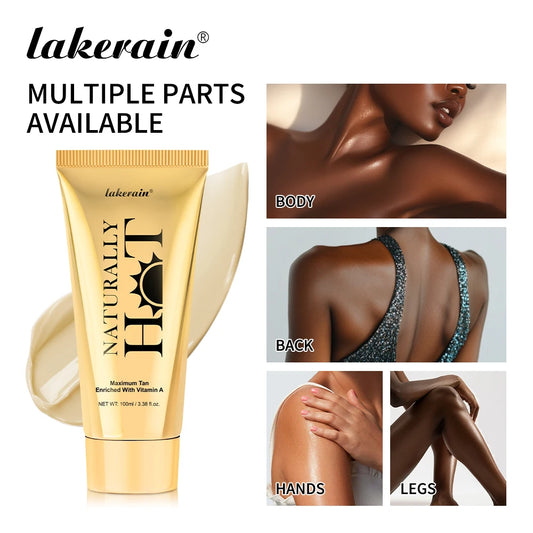 Long-Lasting Tanning Cream for All Skin Types – Smooth Non-Sticky Bronzer