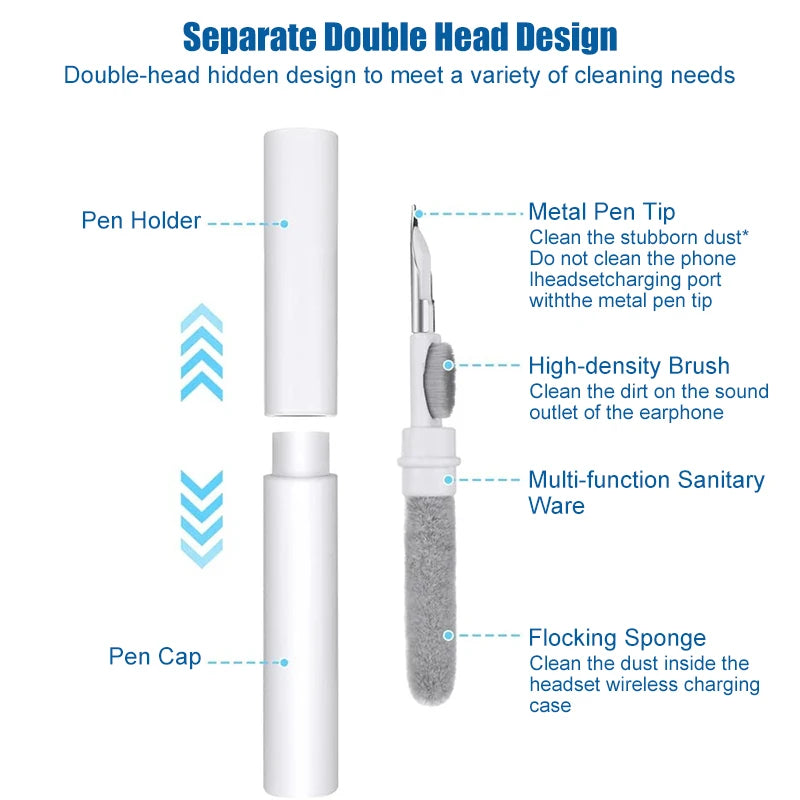 Bluetooth Earbuds Cleaning Pen – AirPods & Earphone Cleaner Kit