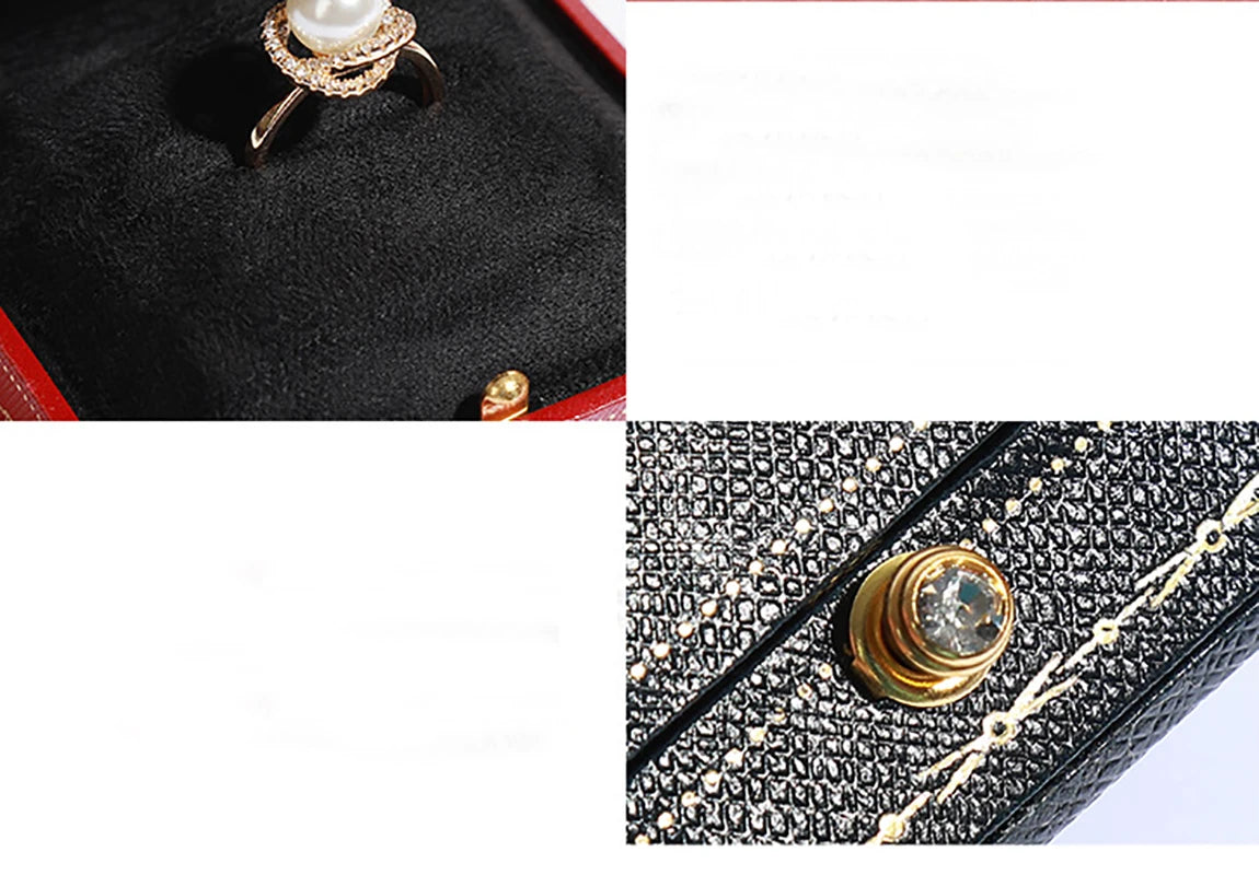 Premium Octagonal Jewelry Box – Elegant Storage for Rings, Necklaces & Bracelets