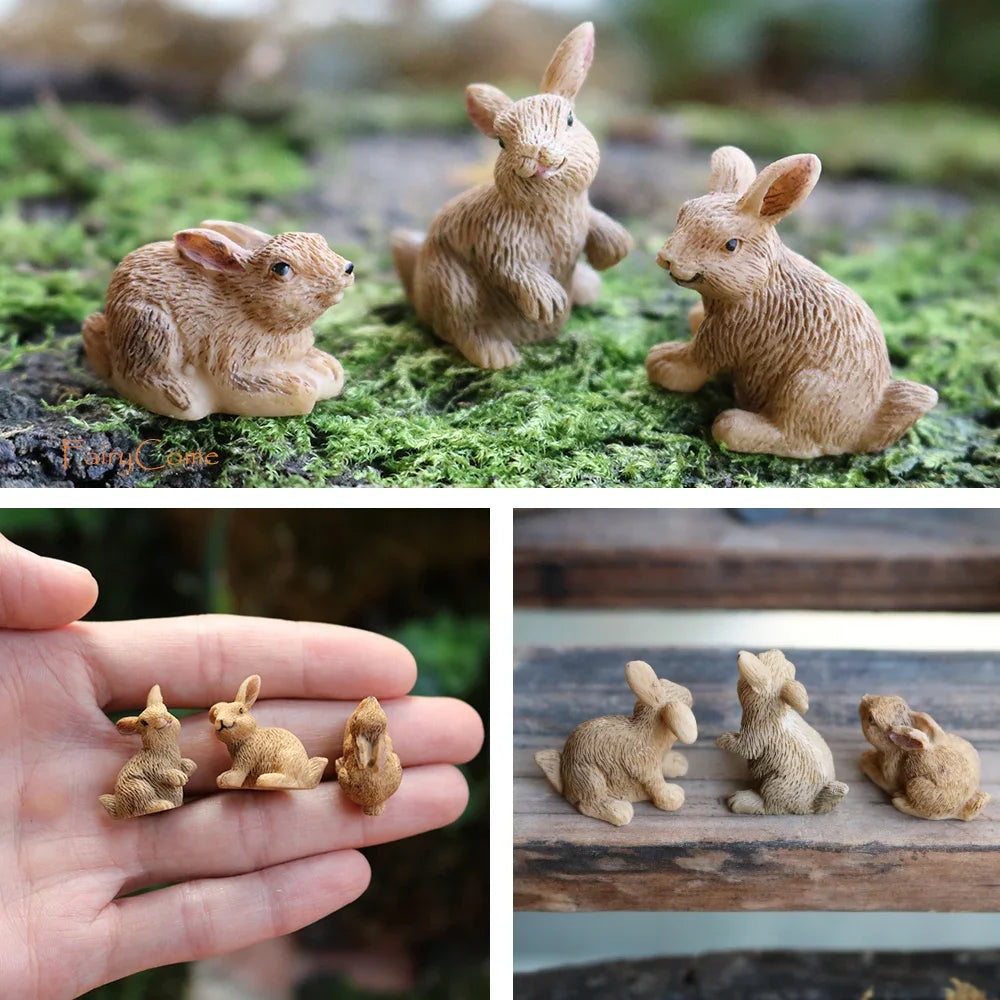 Mini Fairy Garden Figurines – Resin Fairy Statue Garden Decor