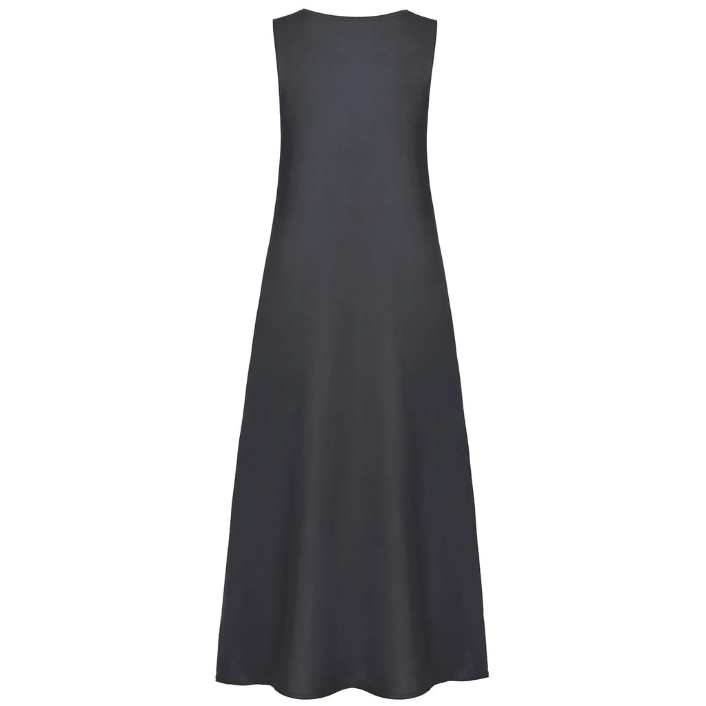 Women’s Boho Maxi Dress – Summer Casual Floral Loose Long Dress for Beach & Party