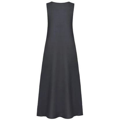 Women’s Boho Maxi Dress – Summer Casual Floral Loose Long Dress for Beach & Party