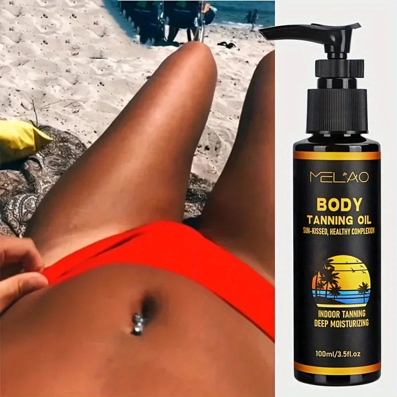 Tanning Oil Intensifier – Fast Dark Sun Tan with Moisturising Oils 100ml