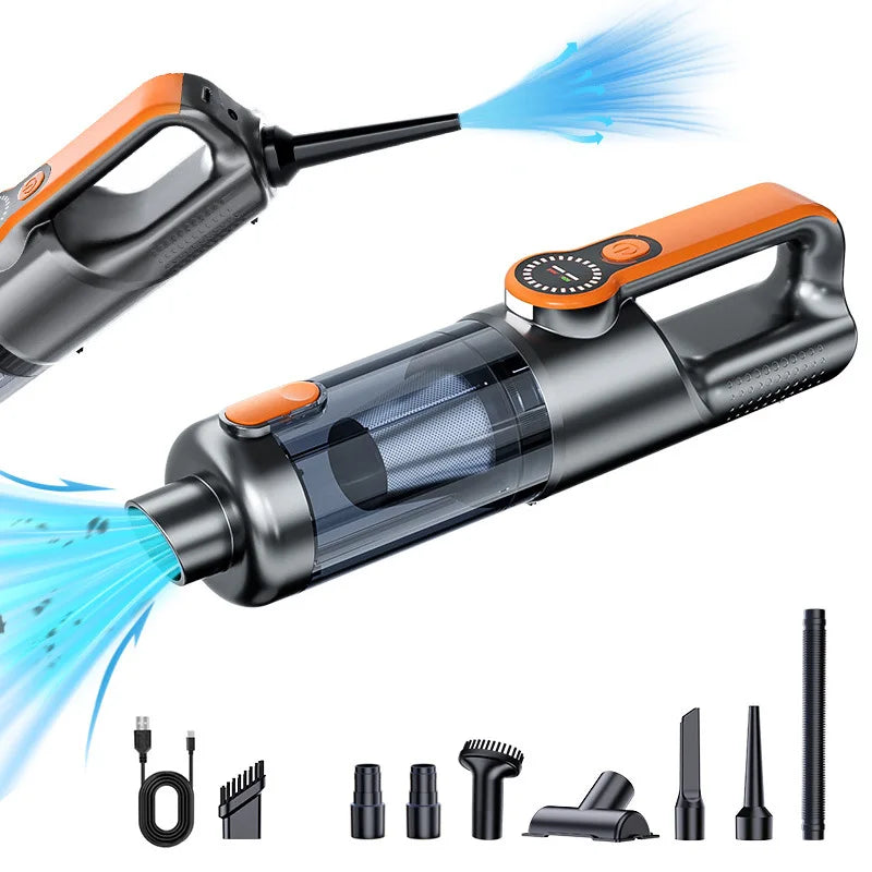 Wireless Car Vacuum Cleaner – Portable High Suction Handheld Vacuum