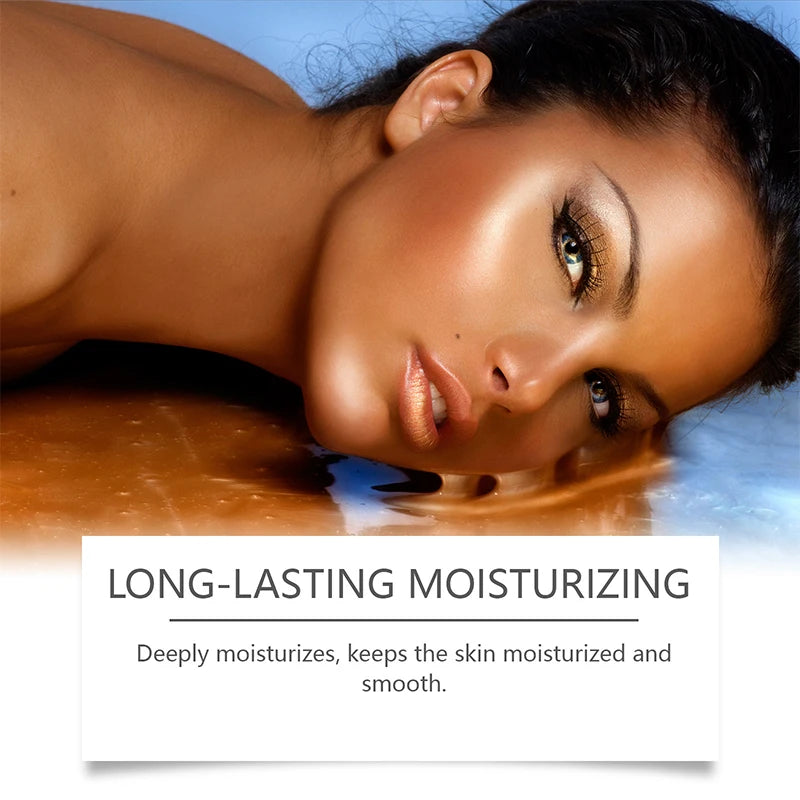 Natural Self Tanning Drops – Herbal Bronzer for Face & Body Sunless Gradual Tan