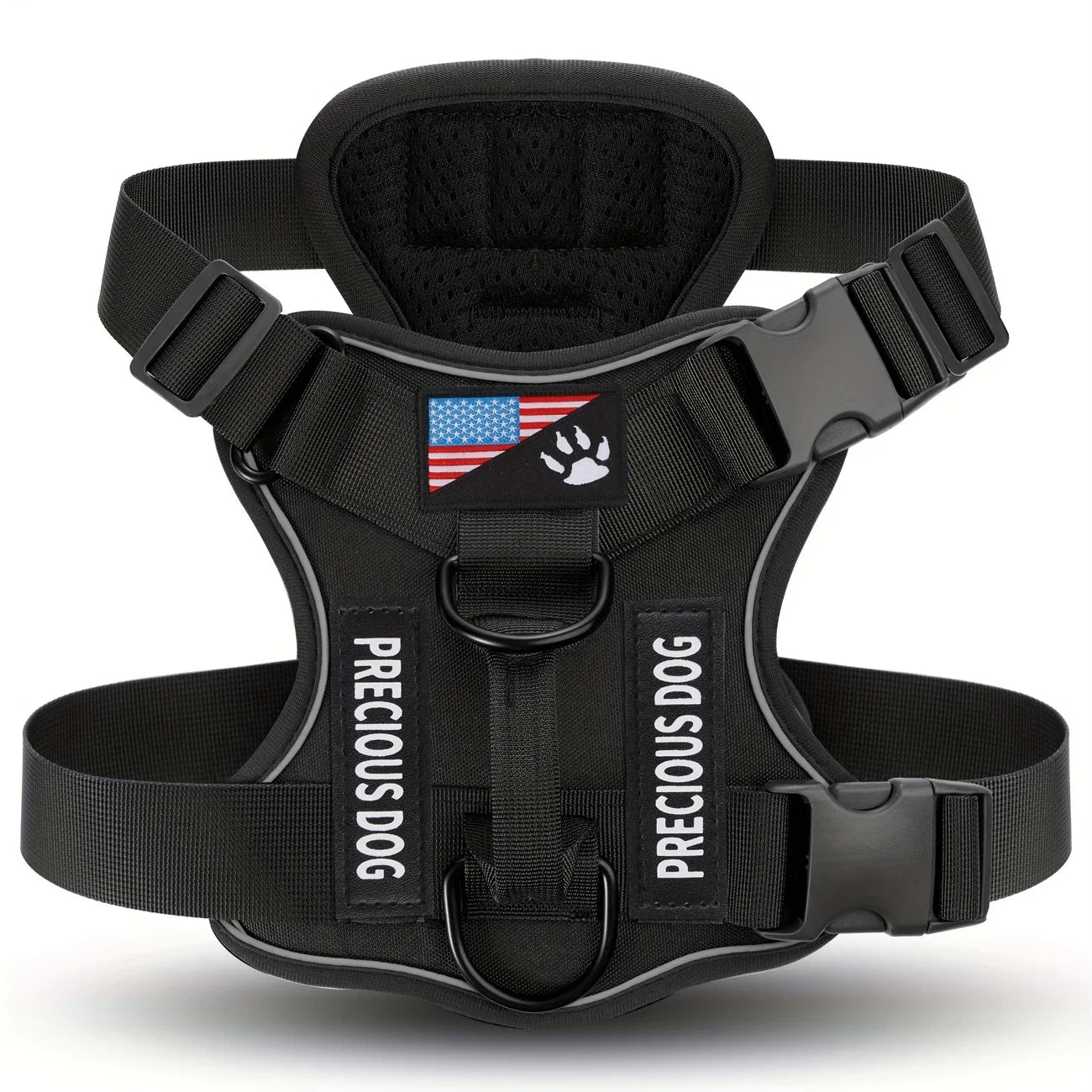 Tactical Dog Harness – Reflective No Pull Heavy Duty Vest