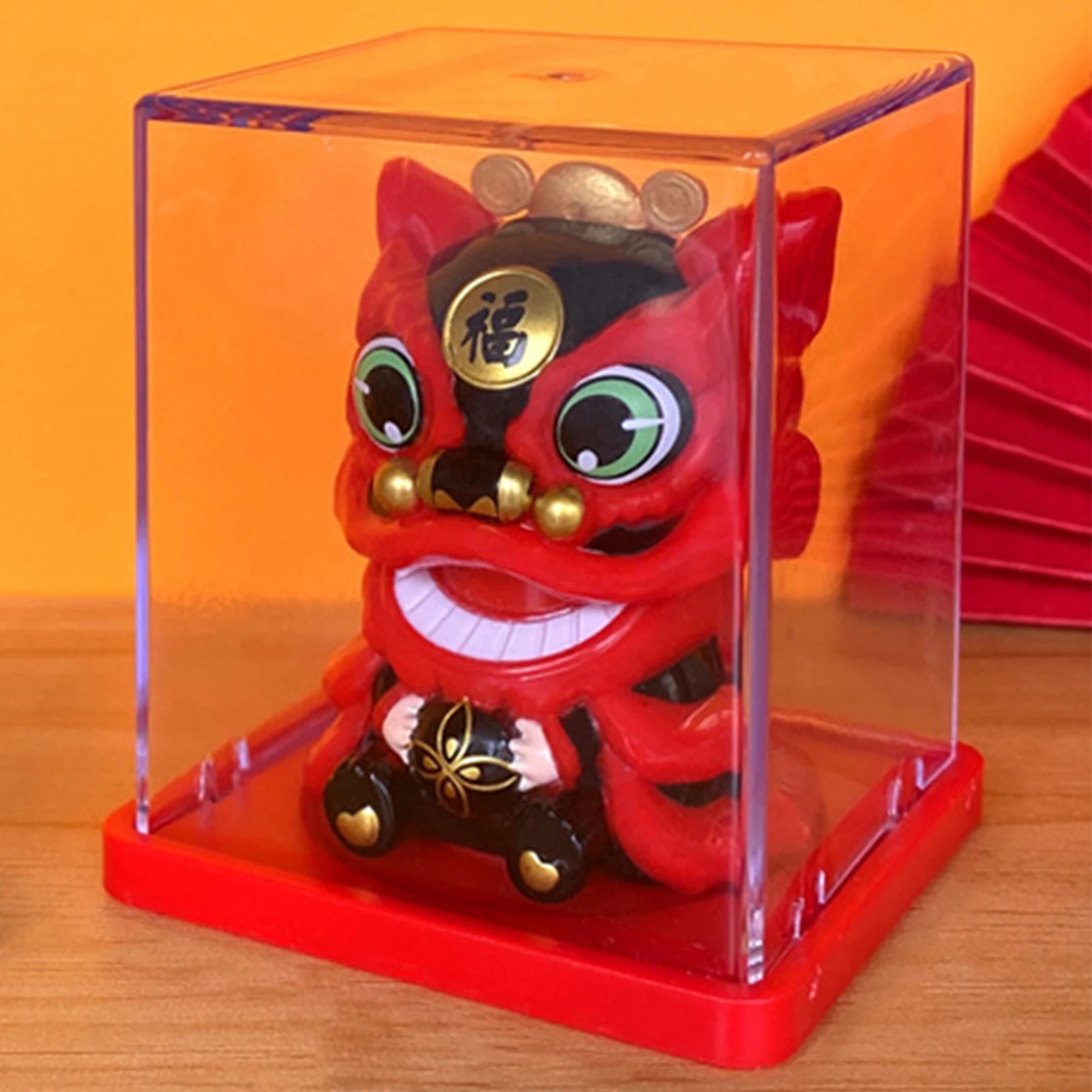 Solar Powered Maneki Neko Lucky Cat – Waving Fortune Cat Decor