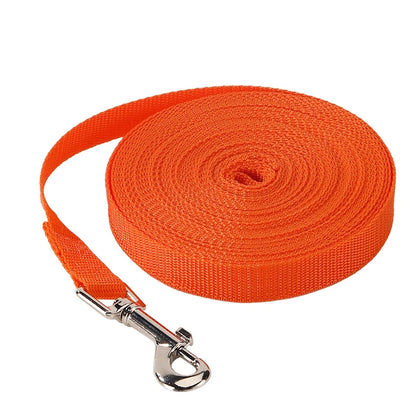 Adjustable Long Dog Training Leash 1.2m–30m Nylon Rope for Outdoor Walking & Recall Control