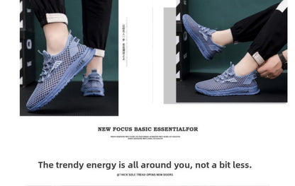 Men’s Breathable Mesh Sports Shoes