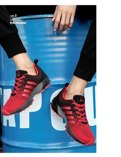 Men’s Summer Breathable Mesh Sneakers – Lightweight Casual & Running Shoes