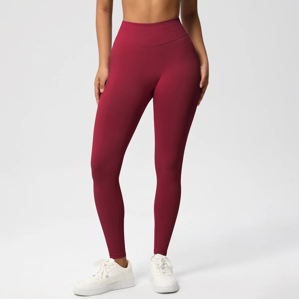 Seamless Fitness Pants Women's High Waist Yoga Leggings  High Stretchy Butt Lifting Breathable Sports Tights Women Gym Leggings