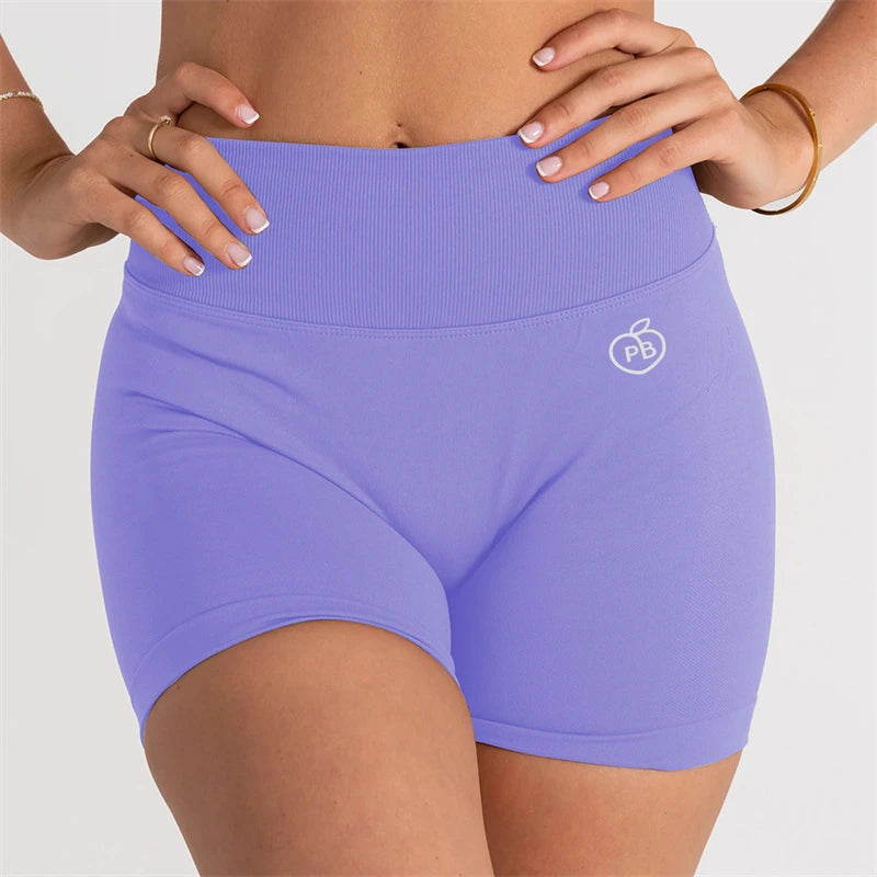 Bum Women V-Back Waist Shaping Scrunch Butt Shorts Fitness Training Yoga Clothing Butt Lifting Workout Leggings Cycling Sports